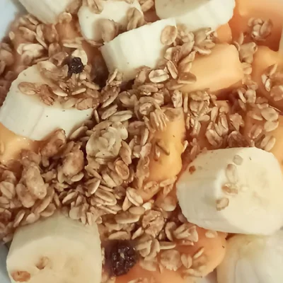 Recipe of homemade granola fit on the DeliRec recipe website