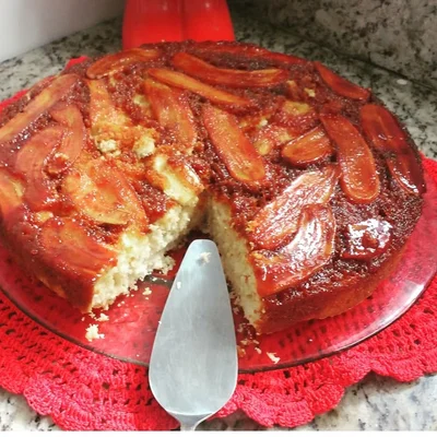 Recipe of easy banana cake on the DeliRec recipe website