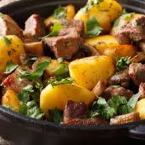 Photo of the Pan Meat With Potato – recipe of Pan Meat With Potato on DeliRec