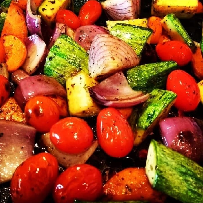 Foto da Legumes grelhados para churrasco - receita de Legumes grelhados para churrasco no DeliRec