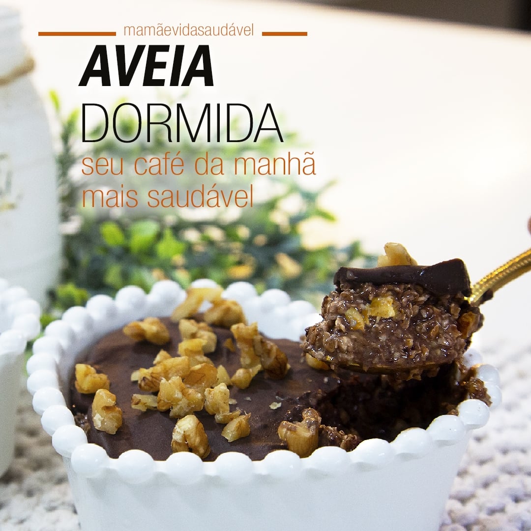 Foto da AVEIA DORMIDA - Seu café da manhã mais saudável  - receita de AVEIA DORMIDA - Seu café da manhã mais saudável  no DeliRec