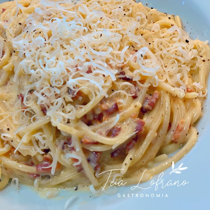 Foto da Espaguete a carbonara  - receita de Espaguete a carbonara  no DeliRec