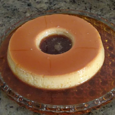 Recipe of Condensed Milk Pudding on the DeliRec recipe website