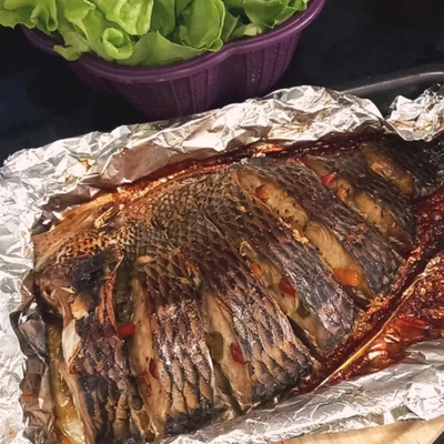 Recipe of Oven baked tilapia on the DeliRec recipe website