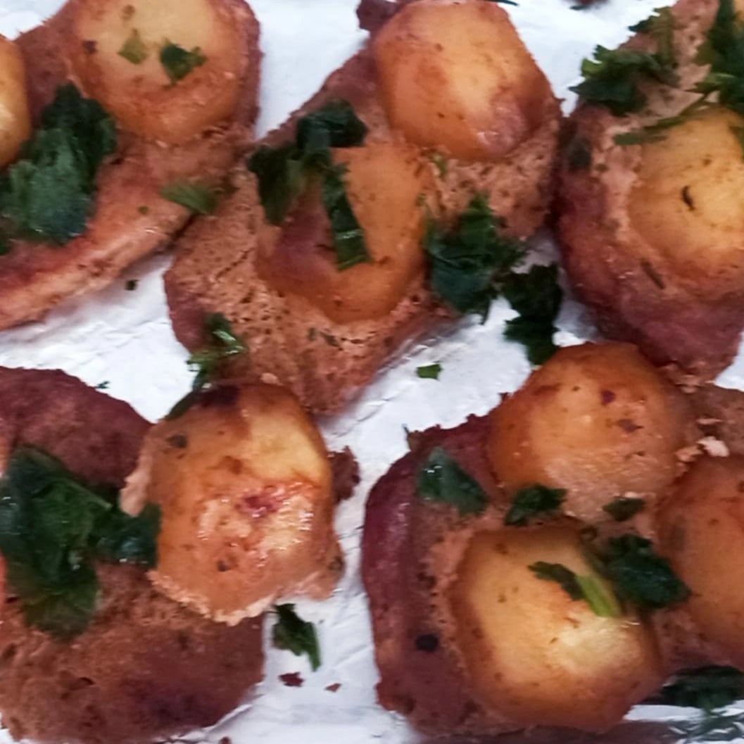 Foto da Copa de lombo ao shoyo com batatas - receita de Copa de lombo ao shoyo com batatas no DeliRec