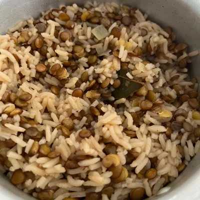 Recipe of Rice With Lentil on the DeliRec recipe website