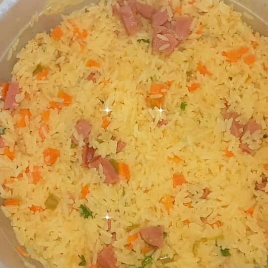 Photo of the Seasoned rice with sausage – recipe of Seasoned rice with sausage on DeliRec