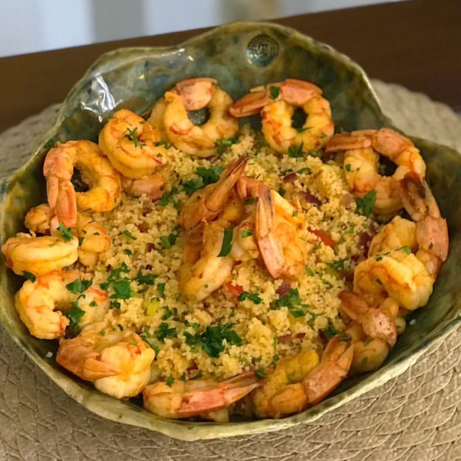 Photo of the Moroccan couscous with shrimp – recipe of Moroccan couscous with shrimp on DeliRec
