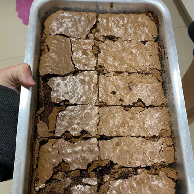 Recette de Brownie au cacao en poudre sur le site de recettes DeliRec