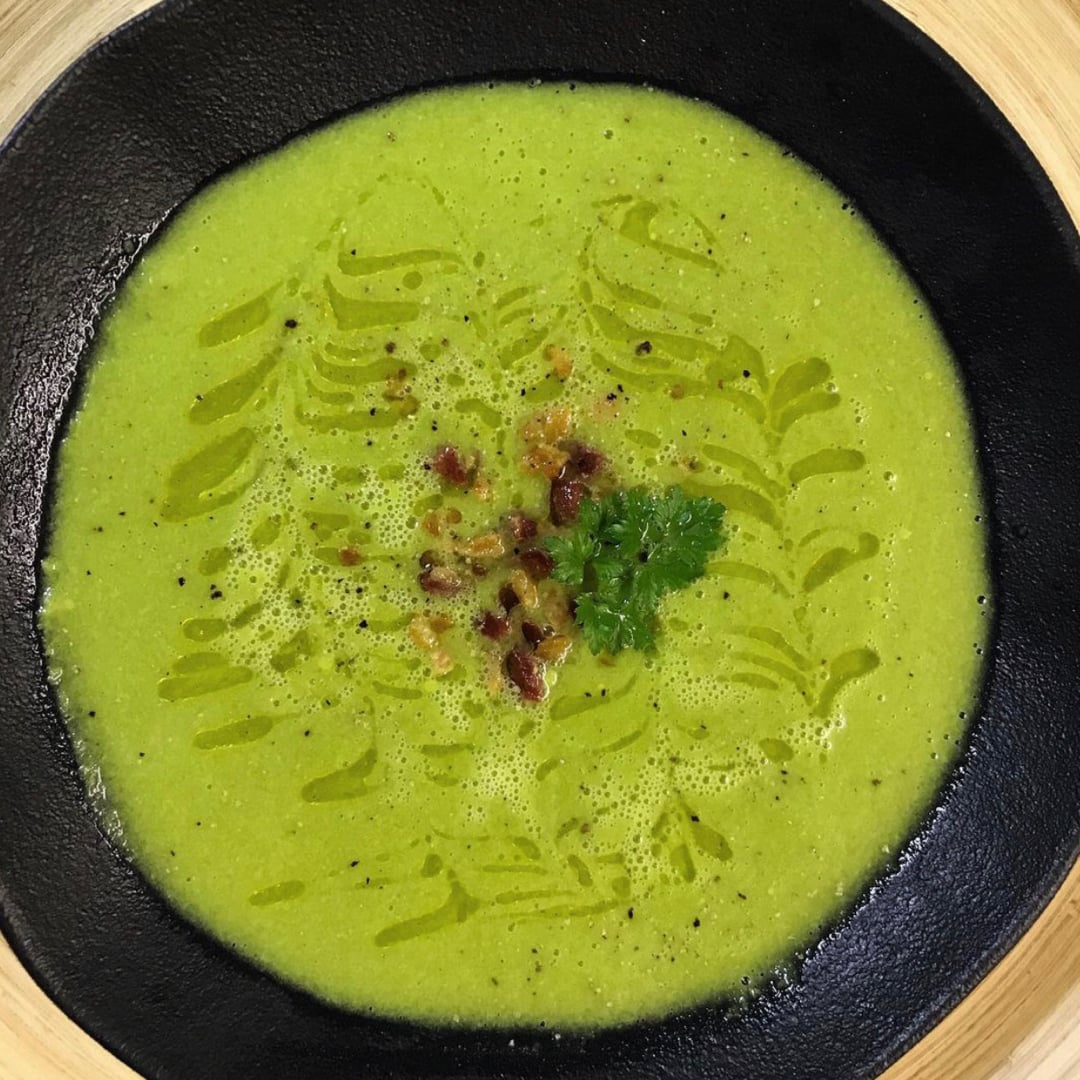 Photo of the fresh pea soup – recipe of fresh pea soup on DeliRec