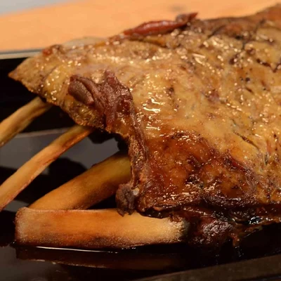 Recipe of Roasted beef rib. on the DeliRec recipe website