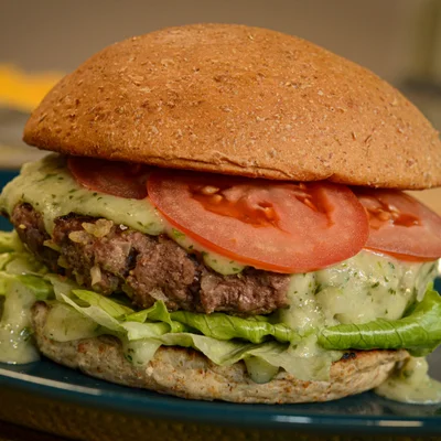 Recipe of functional hamburger on the DeliRec recipe website