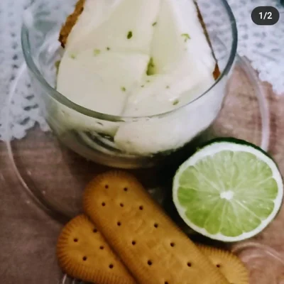 Receta de tarta de limón en el sitio web de recetas de DeliRec