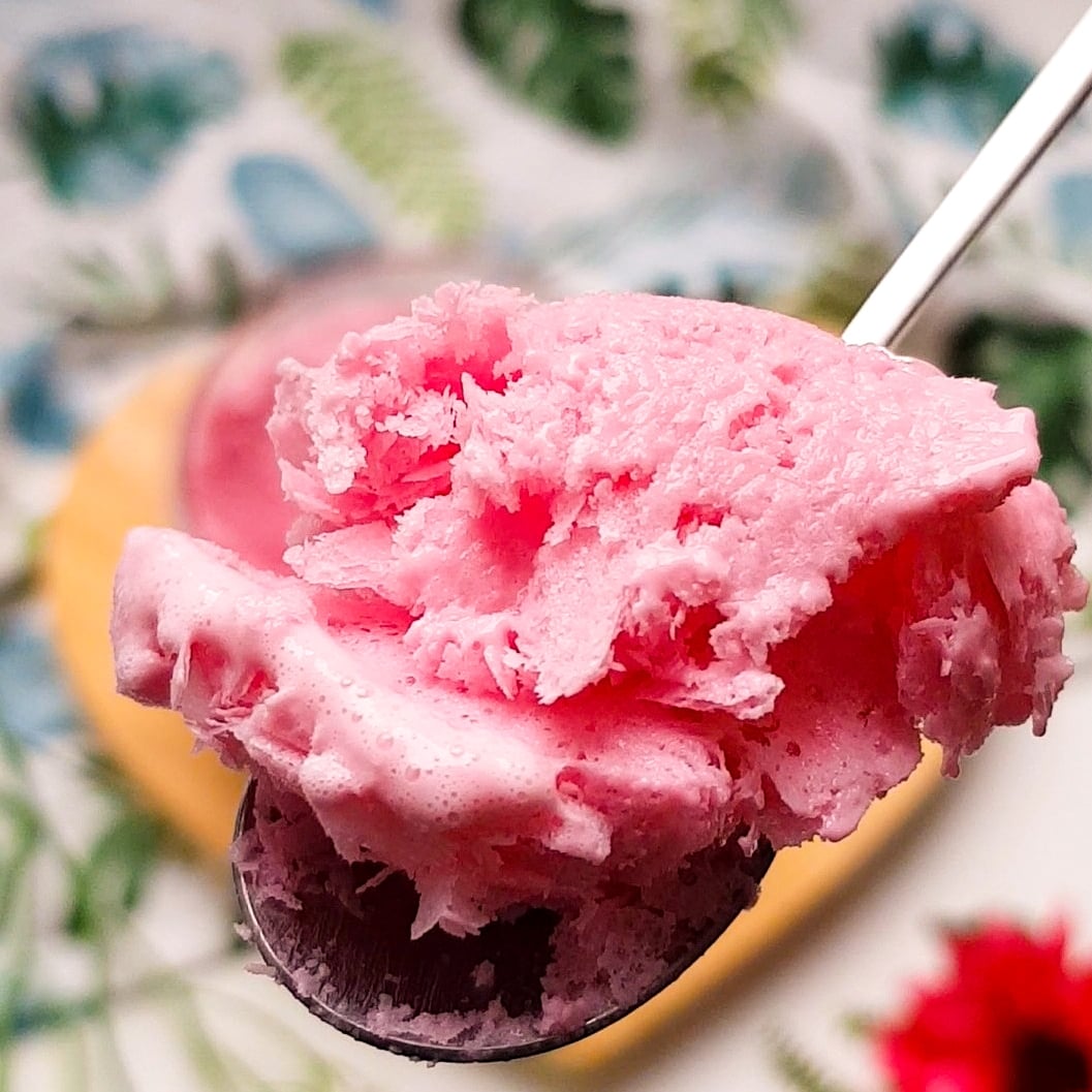 Photo of the cherry ice cream – recipe of cherry ice cream on DeliRec