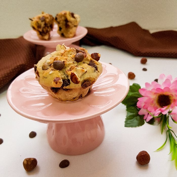 Photo of the Hazelnut Muffin with Chocolate Chips – recipe of Hazelnut Muffin with Chocolate Chips on DeliRec