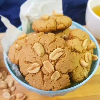 Recipe of Peanut Cookies on the DeliRec recipe website