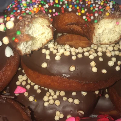 Recipe of donuts on the DeliRec recipe website