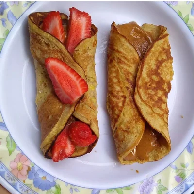 Recipe of low carb pancake on the DeliRec recipe website
