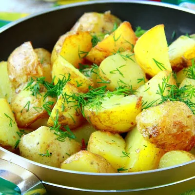 Recipe of Sauteed Potatoes with Rosemary on the DeliRec recipe website