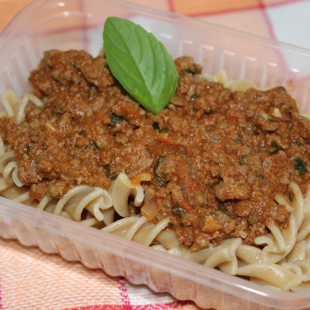 Photo of the Wholemeal Fusilli with FIT Bolognese Sauce – recipe of Wholemeal Fusilli with FIT Bolognese Sauce on DeliRec