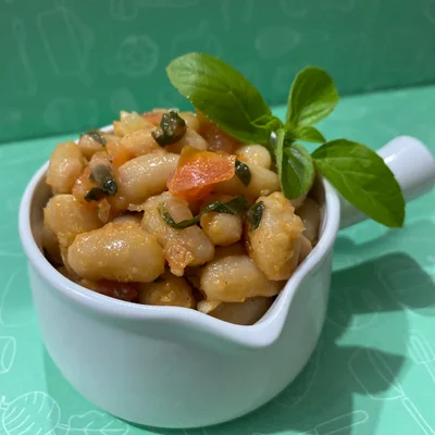 Recipe of White Beans Margherita on the DeliRec recipe website