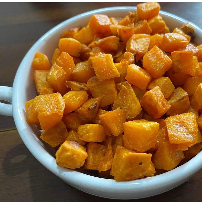 Photo of the roasted orange sweet potato – recipe of roasted orange sweet potato on DeliRec
