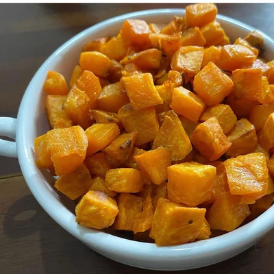 Recipe of roasted orange sweet potato on the DeliRec recipe website