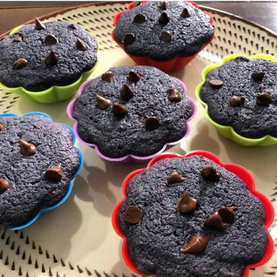 Recipe of purple carrot cupcake on the DeliRec recipe website