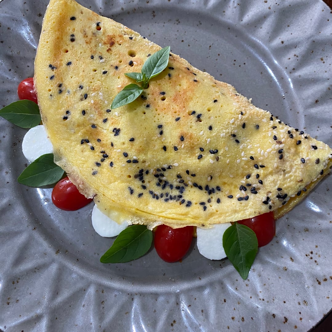 Photo of the Crepe FIT a caprese – recipe of Crepe FIT a caprese on DeliRec