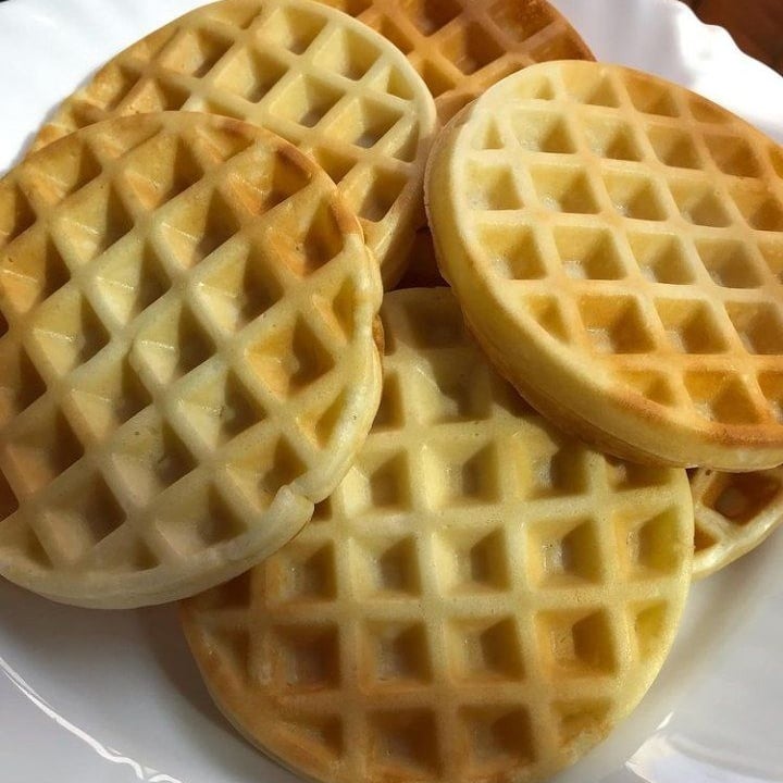 Foto da waffles - receita de waffles no DeliRec