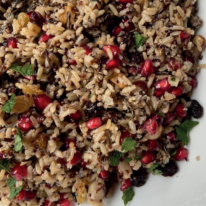 Photo of the Grain, seed and pomegranate salad – recipe of Grain, seed and pomegranate salad on DeliRec