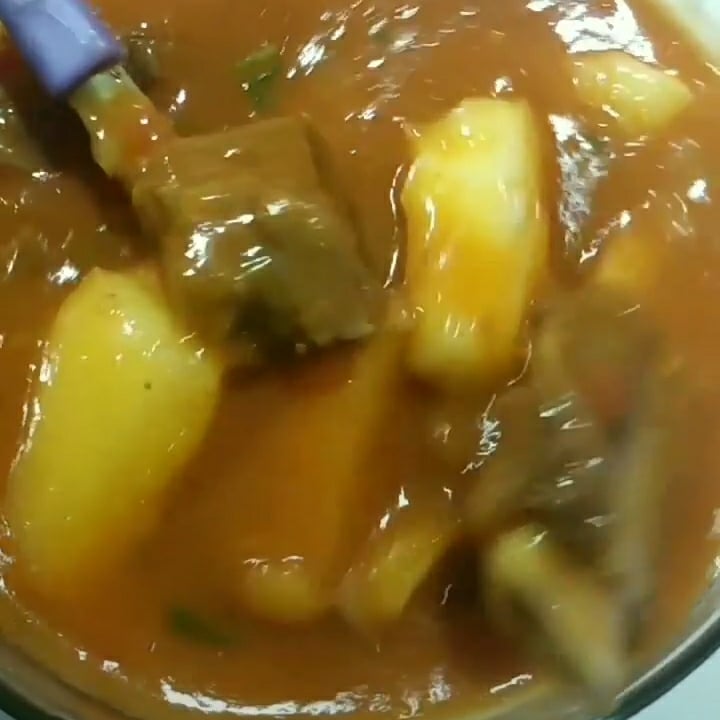Foto da Caldo de mandioca com carne de boi  - receita de Caldo de mandioca com carne de boi  no DeliRec