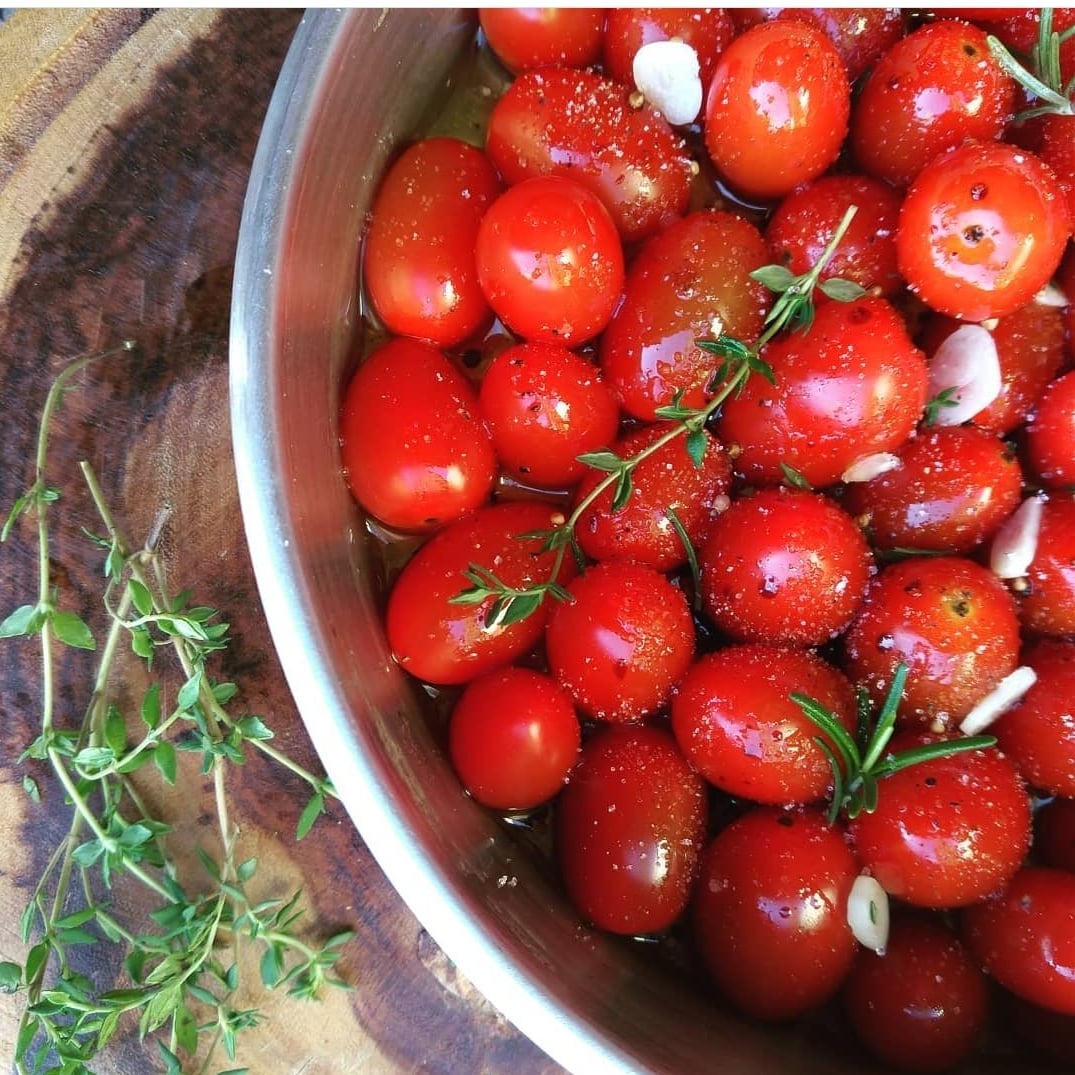 Foto de la tomate confitado – receta de tomate confitado en DeliRec