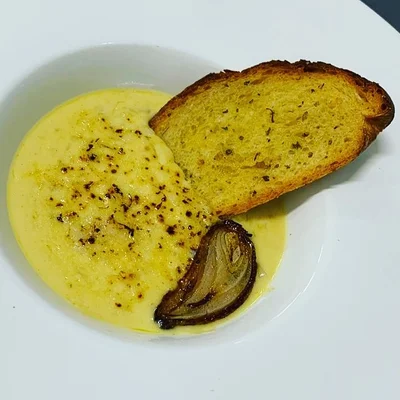 Recipe of Onion Soup with Italian Bread on the DeliRec recipe website