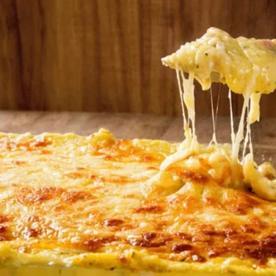 Recipe of Creamy Baked Macaroni on the DeliRec recipe website