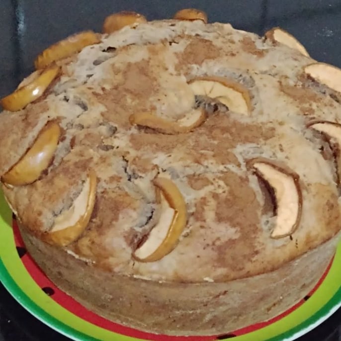 Photo of the Wholemeal Apple, Banana and Cinnamon Cake – recipe of Wholemeal Apple, Banana and Cinnamon Cake on DeliRec