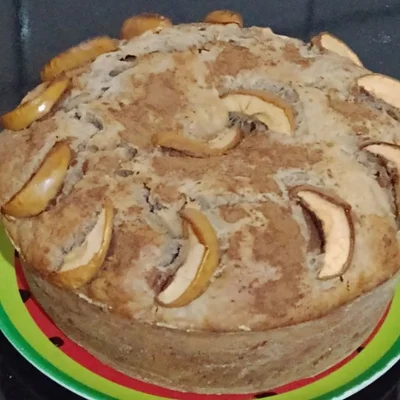 Recipe of Wholemeal Apple, Banana and Cinnamon Cake on the DeliRec recipe website