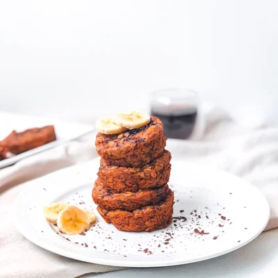 Recipe of vegan banana muffins on the DeliRec recipe website