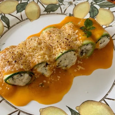 Recipe of low carb cannelloni on the DeliRec recipe website
