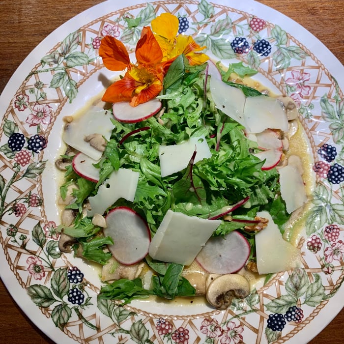 Foto da Salada de cogumelos paris marinados - receita de Salada de cogumelos paris marinados no DeliRec