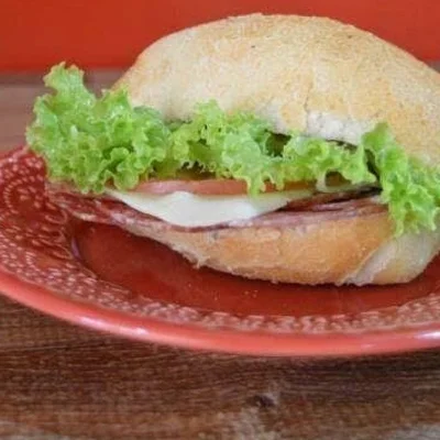 Recipe of simple sandwich on the DeliRec recipe website