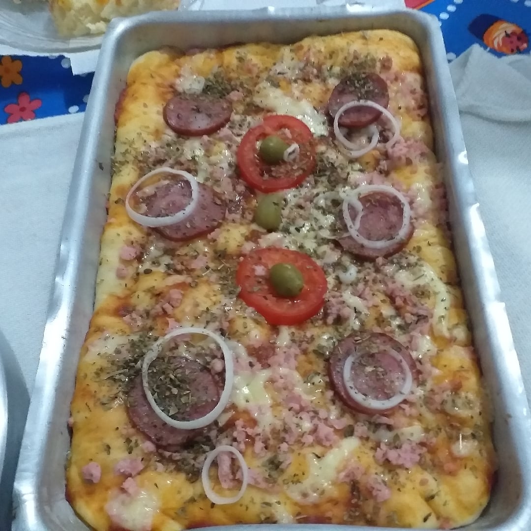Foto da Pizza d e liquidificador  - receita de Pizza d e liquidificador  no DeliRec