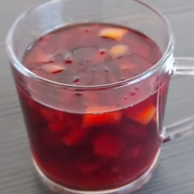 Recipe of HOT WINE WITH PINEAPPLE AND APPLE on the DeliRec recipe website