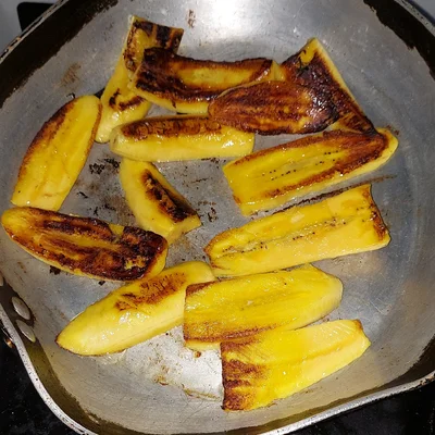 Recipe of Fried plantains in olive oil on the DeliRec recipe website