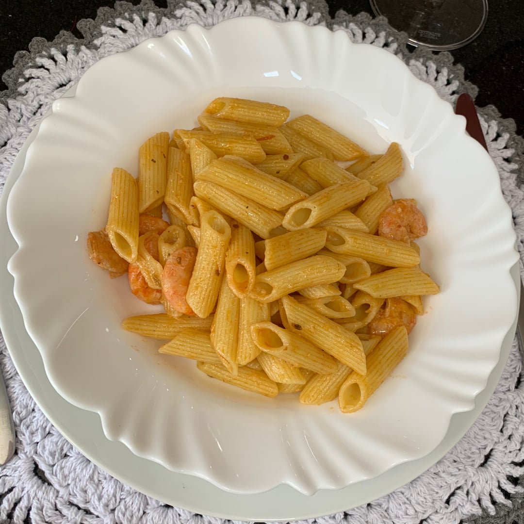 Photo of the Penne in tomato sauce with shrimp – recipe of Penne in tomato sauce with shrimp on DeliRec