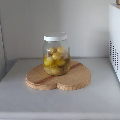 Recipe of canned potato on the DeliRec recipe website