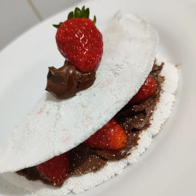 Recipe of Nutella Tapioca with Strawberry on the DeliRec recipe website