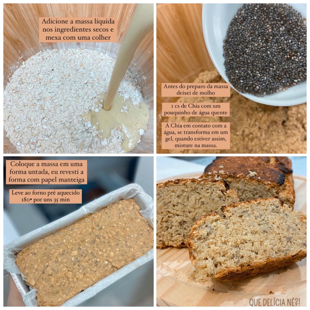 Photo of the Oatmeal bread with sweet potato – recipe of Oatmeal bread with sweet potato on DeliRec