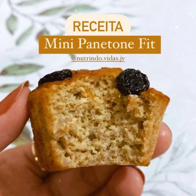 Recipe of Fit mini panettone on the DeliRec recipe website