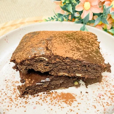 Recette de brownie sain sans sucre sur le site de recettes DeliRec